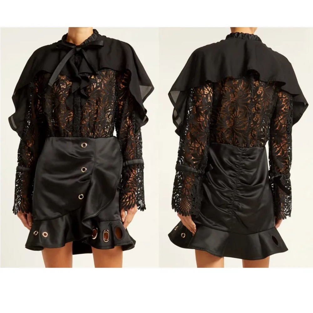 Self-Portrait Black Lace Dress
